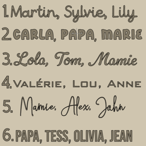 Trousse Moustache et Barbichette