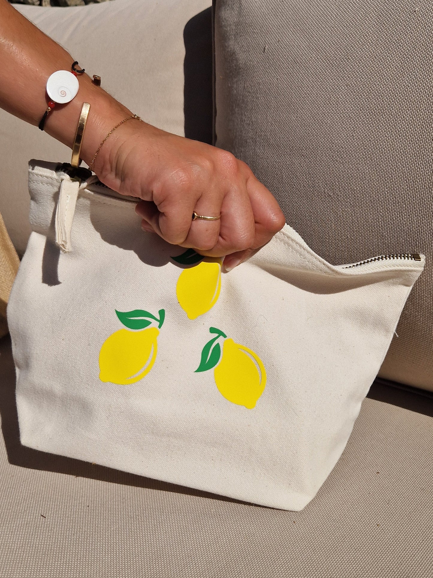 Pochette multi-usage "Citron"