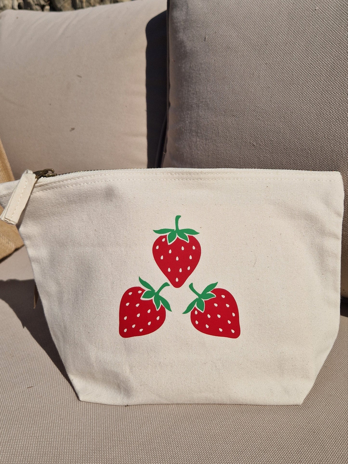 Pochette multi-usage "Fraise"